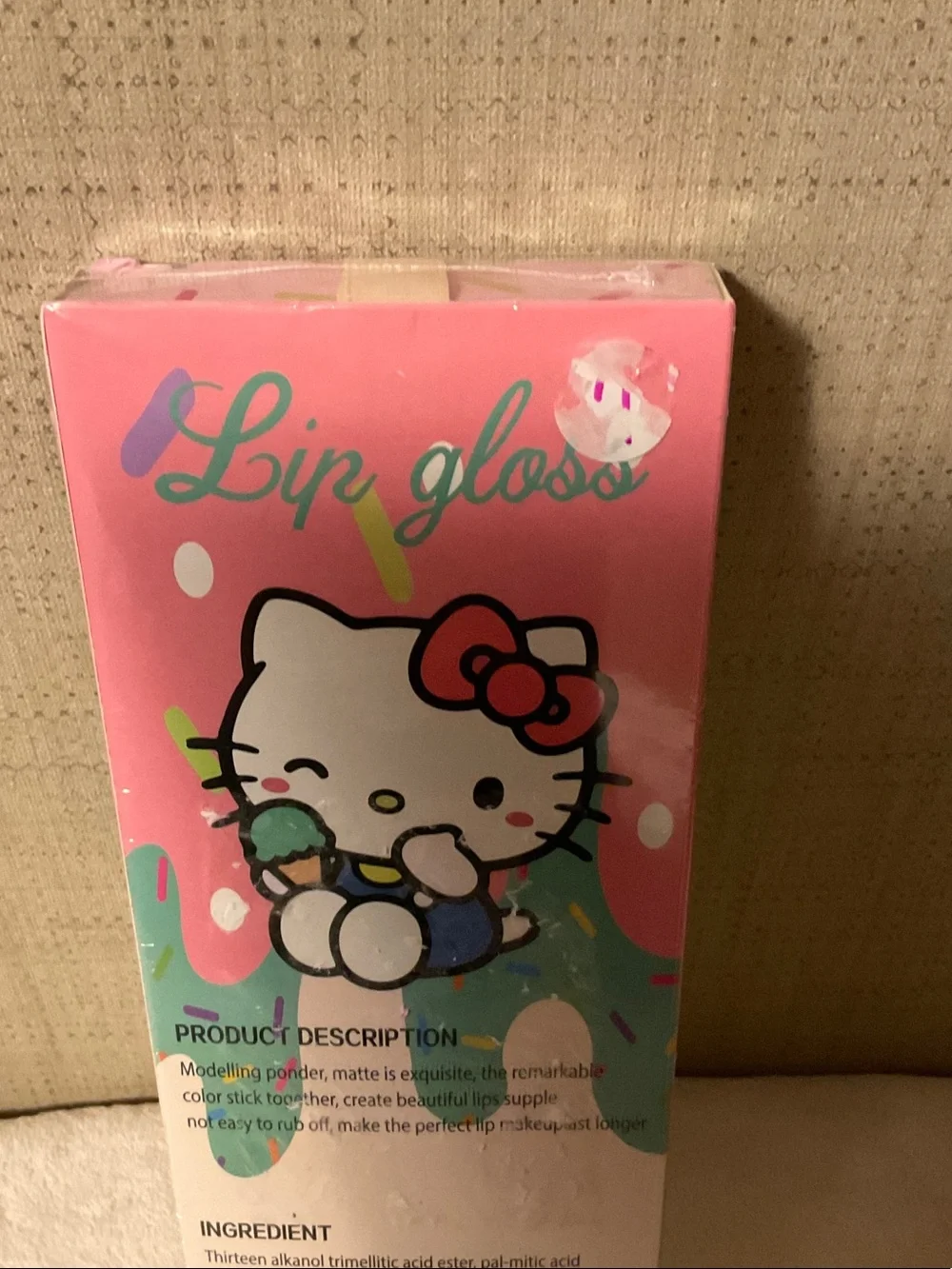 Hello Kitty Pink Kids Lip Gloss - BL-217 Cute Gloss